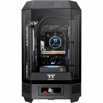 Front Image for Thermaltake The Tower 250 Mini Tower Chassis