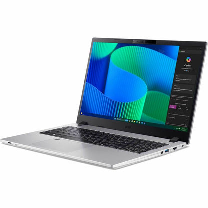 Alternate-Image1 Image for Acer TravelMate P2 15 P215-55 TMP215-55-59QK 15.6" Notebook - Full HD - 60 Hz - Intel Core 5 120U - 16 GB - 512 GB SSD - English Keyboard - Silver