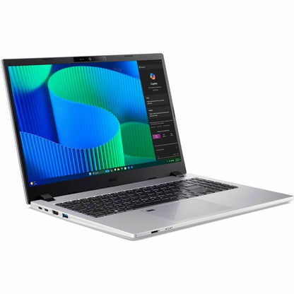 Alternate-Image2 Image for Acer TravelMate P2 15 P215-55 TMP215-55-59QK 15.6" Notebook - Full HD - 60 Hz - Intel Core 5 120U - 16 GB - 512 GB SSD - English Keyboard - Silver