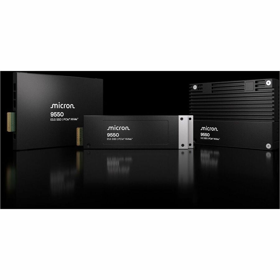 Alternate-Image2 Image for Micron 9550 PRO 15 TB Solid State Drive - Internal - U.2 PCIe (NVMe) (PCI Express NVMe 5.0)