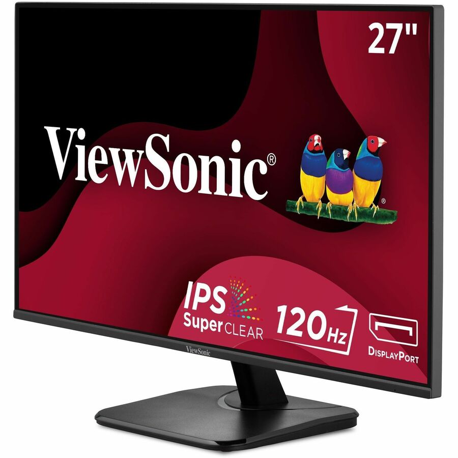 Alternate-Image1 Image for ViewSonic VA2756A-MHD 27 Inch IPS 1080p Monitor with 120Hz, Eye Care, HDMI, DisplayPort, and VGA Inputs for Home and Office