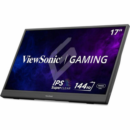 Alternate-Image4 Image for ViewSonic VX1754 17 Inch 1080p IPS Portable Gaming Monitor with 144Hz, AMD FreeSync, 2 Way Powered 60W USB C, Mini HDMI, and Built-in Stand with Protective Cover