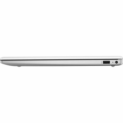 Left Image for HP 15.6" Notebook - HD - 1366 x 768 - (Intel N-Series N100 Quad-core (4 Core) - 4 GB Total RAM - 128 GB Flash Memory - Diamond White - Refurbished