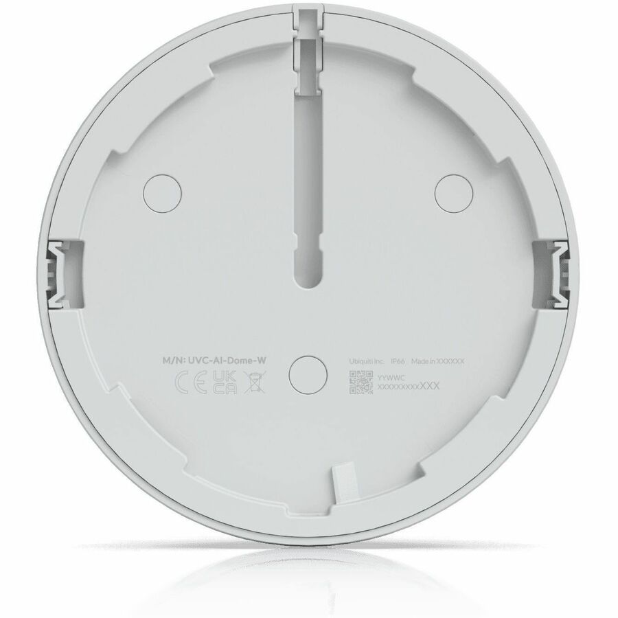Bottom Image for Ubiquiti UniFi Protect UVC-AI-DOME-W 8 Megapixel Outdoor 4K Network Camera - Color - Dome