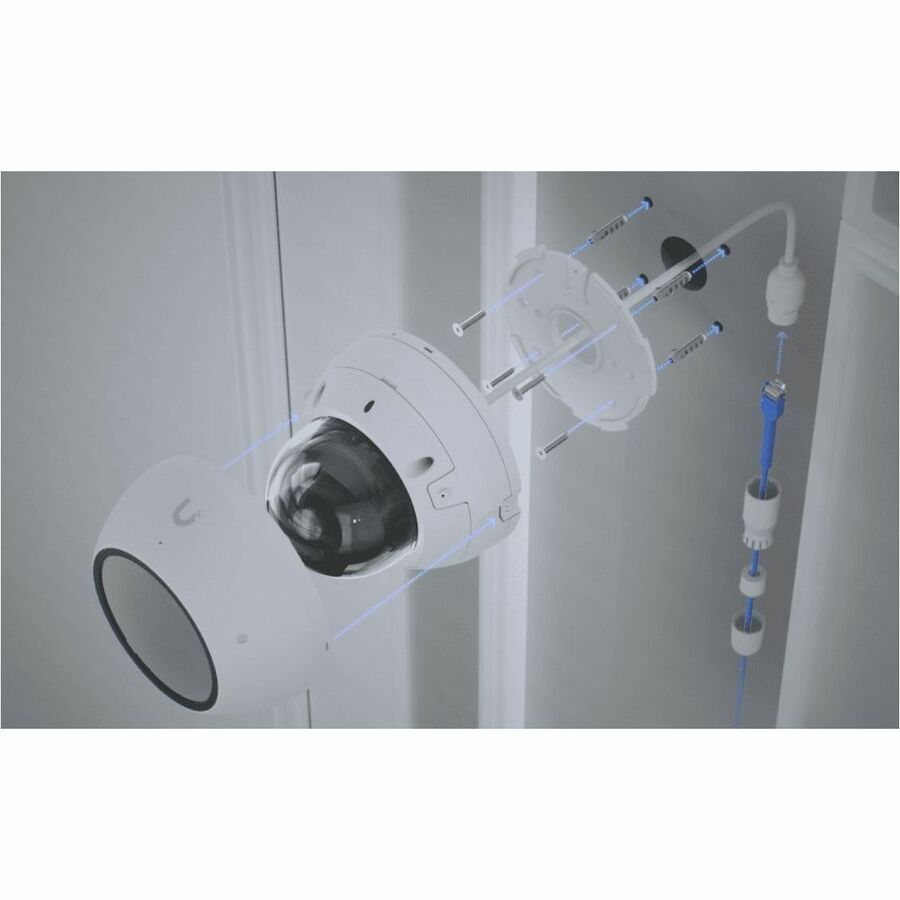 Alternate-Image7 Image for Ubiquiti UniFi Protect UVC-AI-DOME-W 8 Megapixel Outdoor 4K Network Camera - Color - Dome