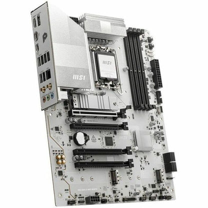Alternate-Image2 Image for MSI Z890-S WIFI WHITE Gaming Desktop Motherboard - Intel Z890 Chipset - Socket LGA-1851 - ATX