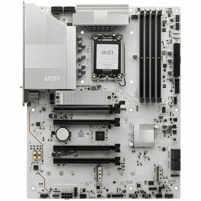 Main Image for MSI Z890-S WIFI WHITE Gaming Desktop Motherboard - Intel Z890 Chipset - Socket LGA-1851 - ATX