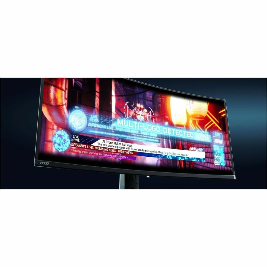 Alternate-Image8 Image for MSI MPG 321CURX QD-OLED 32" Class 4K UHD Curved Screen Gaming OLED Monitor - 16:9 - Metallic Black