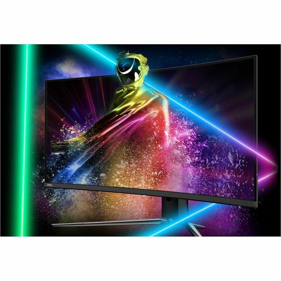 Alternate-Image6 Image for MSI MPG 321CURX QD-OLED 32" Class 4K UHD Curved Screen Gaming OLED Monitor - 16:9 - Metallic Black