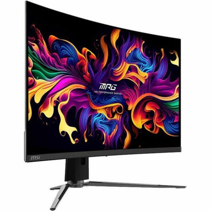 Right Image for MSI MPG 321CURX QD-OLED 32" Class 4K UHD Curved Screen Gaming OLED Monitor - 16:9 - Metallic Black