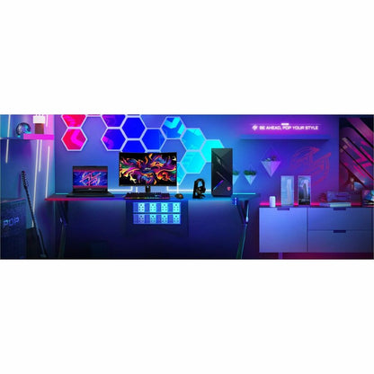 Life-Style Image for MSI MPG 321CURX QD-OLED 32" Class 4K UHD Curved Screen Gaming OLED Monitor - 16:9 - Metallic Black