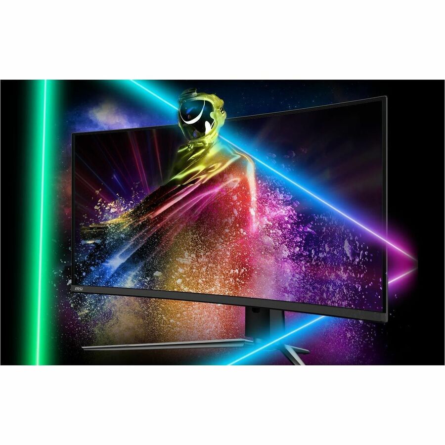 Alternate-Image2 Image for MSI MAG 321CUP QD-OLED 32" Class 4K UHD Curved Screen Rugged Gaming OLED Monitor - 16:9 - Black