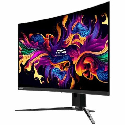 Main Image for MSI MAG 321CUP QD-OLED 32" Class 4K UHD Curved Screen Rugged Gaming OLED Monitor - 16:9 - Black
