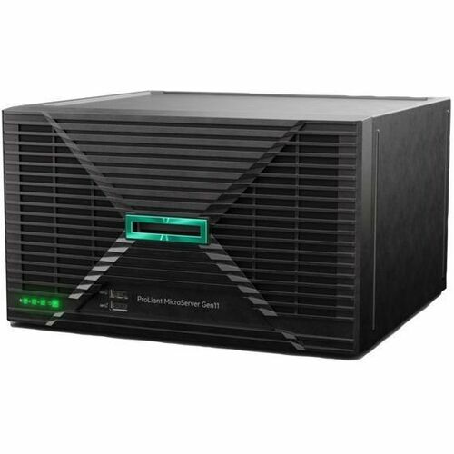 Main Image for HPE ProLiant MicroServer Gen11 Ultra Micro Tower Server - 1 Xeon E-2414 2.60 GHz - 16 GB RAM - Serial ATA/600 Controller