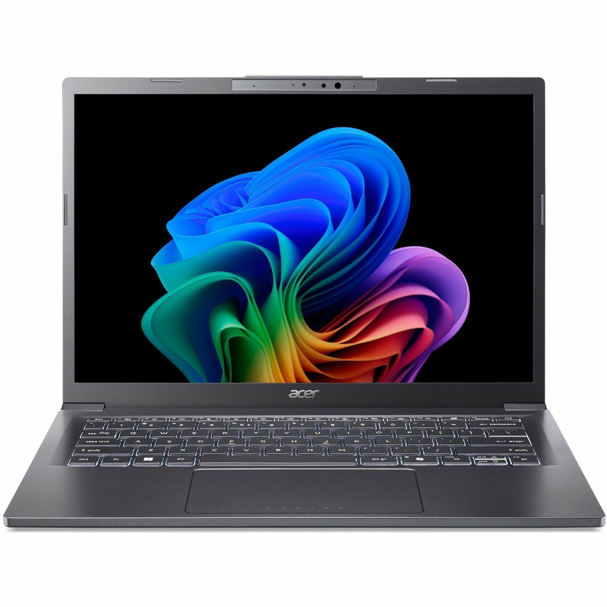 Main Image for Acer Aspire 14 AI A14-52M A14-52M-72FH 14" Copilot+ PC Notebook - WUXGA - 60 Hz - Intel Core Ultra 7 256V - 16 GB - 1 TB SSD - English Keyboard - Iron