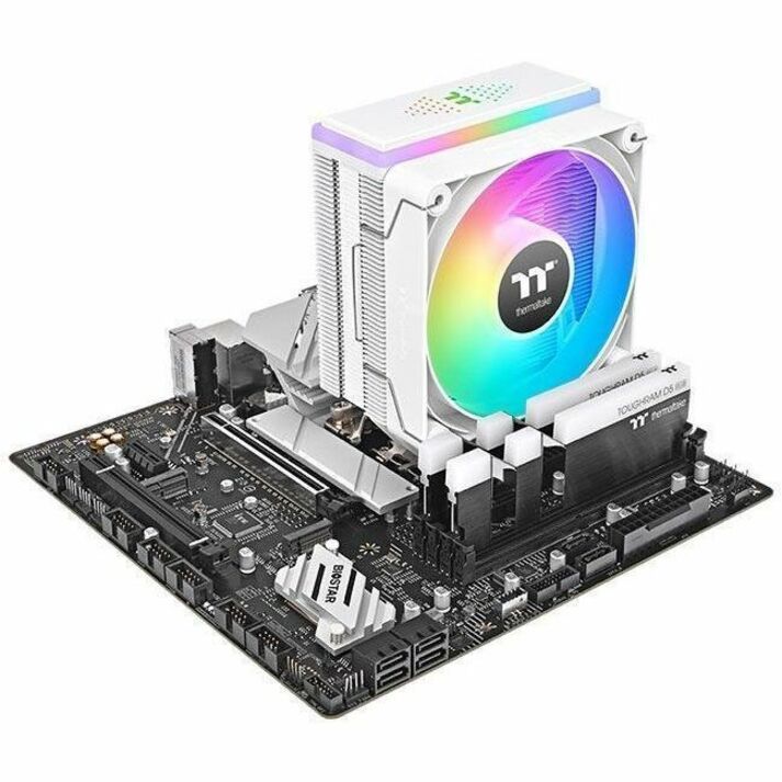 Alternate-Image3 Image for Thermaltake ASTRIA 200 ARGB Lighting CPU Cooler - White