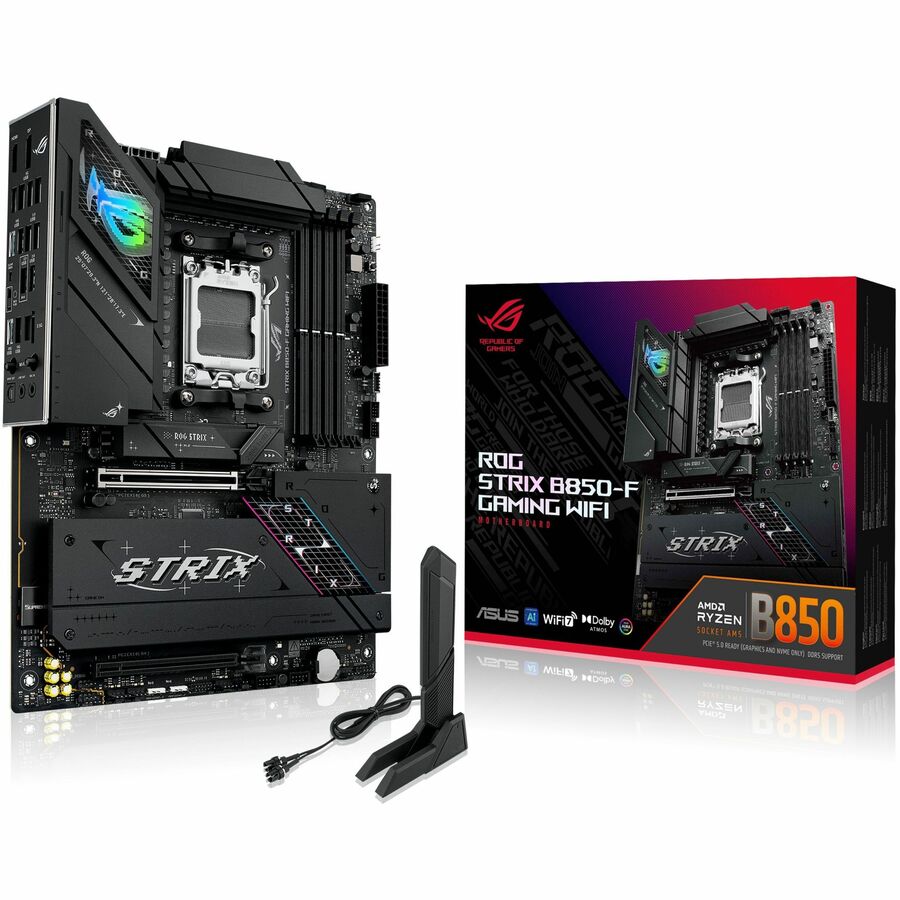 Alternate-Image10 Image for Asus ROG Strix B850-F GAMING WIFI Gaming Desktop Motherboard - AMD B850 Chipset - Socket AM5 - ATX