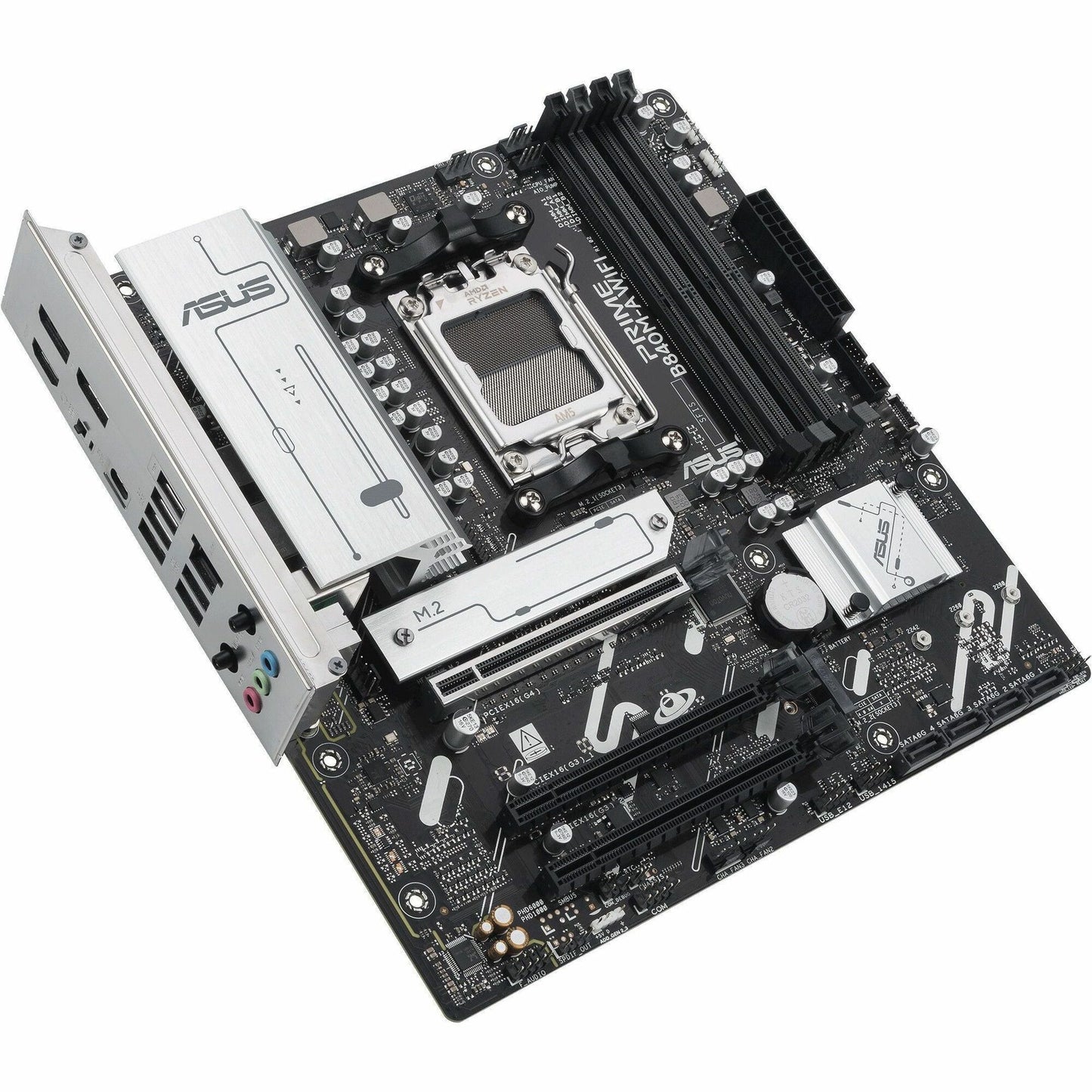 Main Image for Asus Prime B840M-A WIFI-CSM Gaming Desktop Motherboard - AMD B840 Chipset - Socket AM5 - Micro ATX