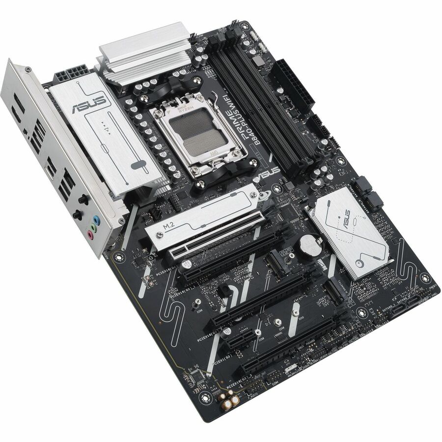 Alternate-Image3 Image for Asus Prime B840-PLUS WIFI Gaming Desktop Motherboard - AMD B840 Chipset - Socket AM5 - ATX