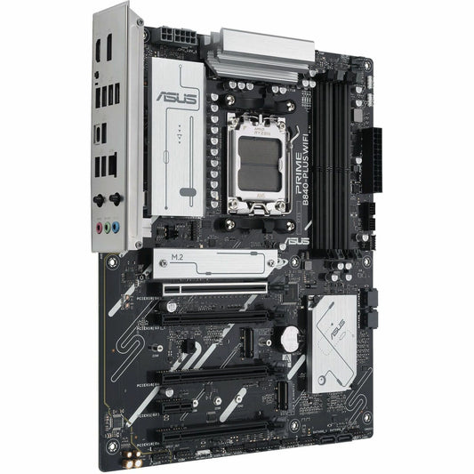 Main Image for Asus Prime B840-PLUS WIFI Gaming Desktop Motherboard - AMD B840 Chipset - Socket AM5 - ATX