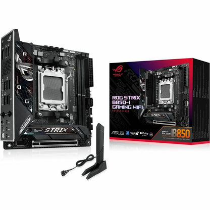 Alternate-Image10 Image for Asus ROG Strix B850-I GAMING WIFI Gaming Desktop Motherboard - AMD B850 Chipset - Socket AM5 - Mini ITX