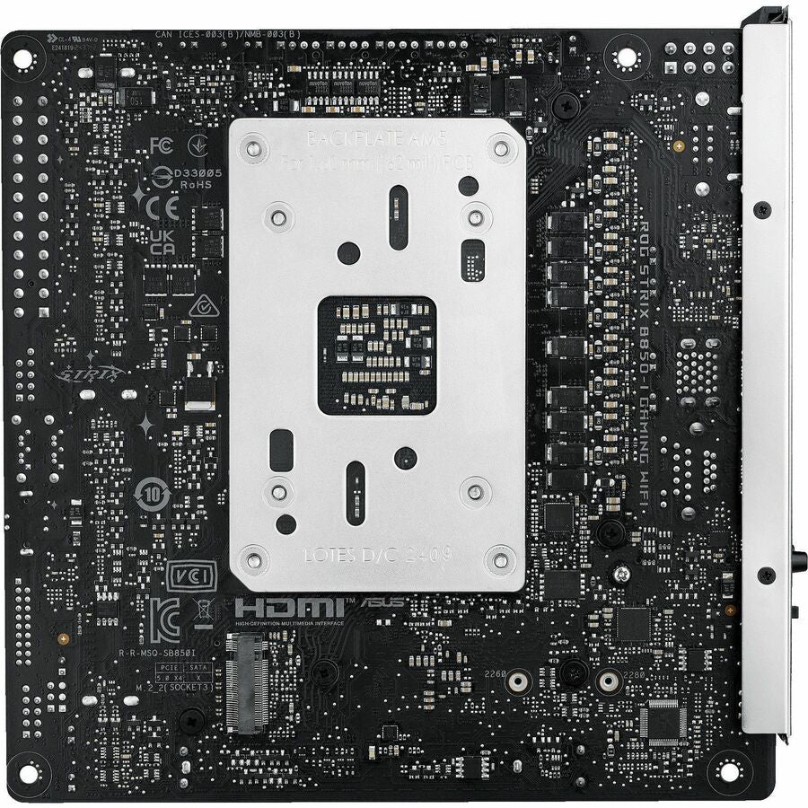 Alternate-Image7 Image for Asus ROG Strix B850-I GAMING WIFI Gaming Desktop Motherboard - AMD B850 Chipset - Socket AM5 - Mini ITX