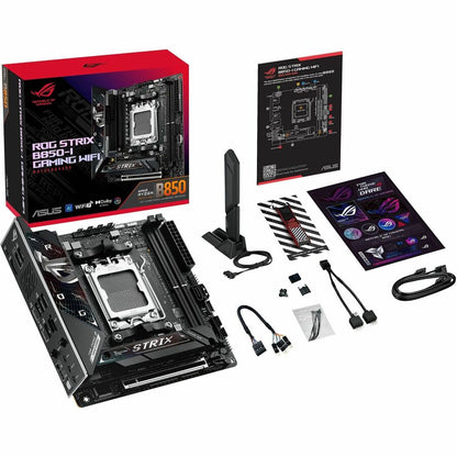 Alternate-Image9 Image for Asus ROG Strix B850-I GAMING WIFI Gaming Desktop Motherboard - AMD B850 Chipset - Socket AM5 - Mini ITX