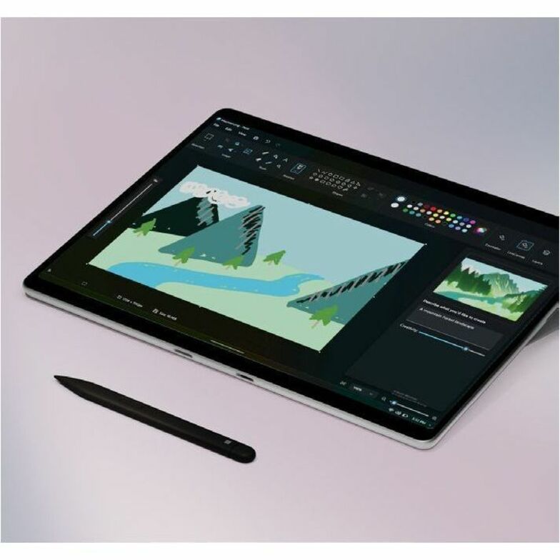 Alternate-Image6 Image for Microsoft Surface Pro 11 Copilot+ PC Tablet - 13" - vPro Technology - 16 GB - 256 GB SSD - Windows 11 Pro - Platinum