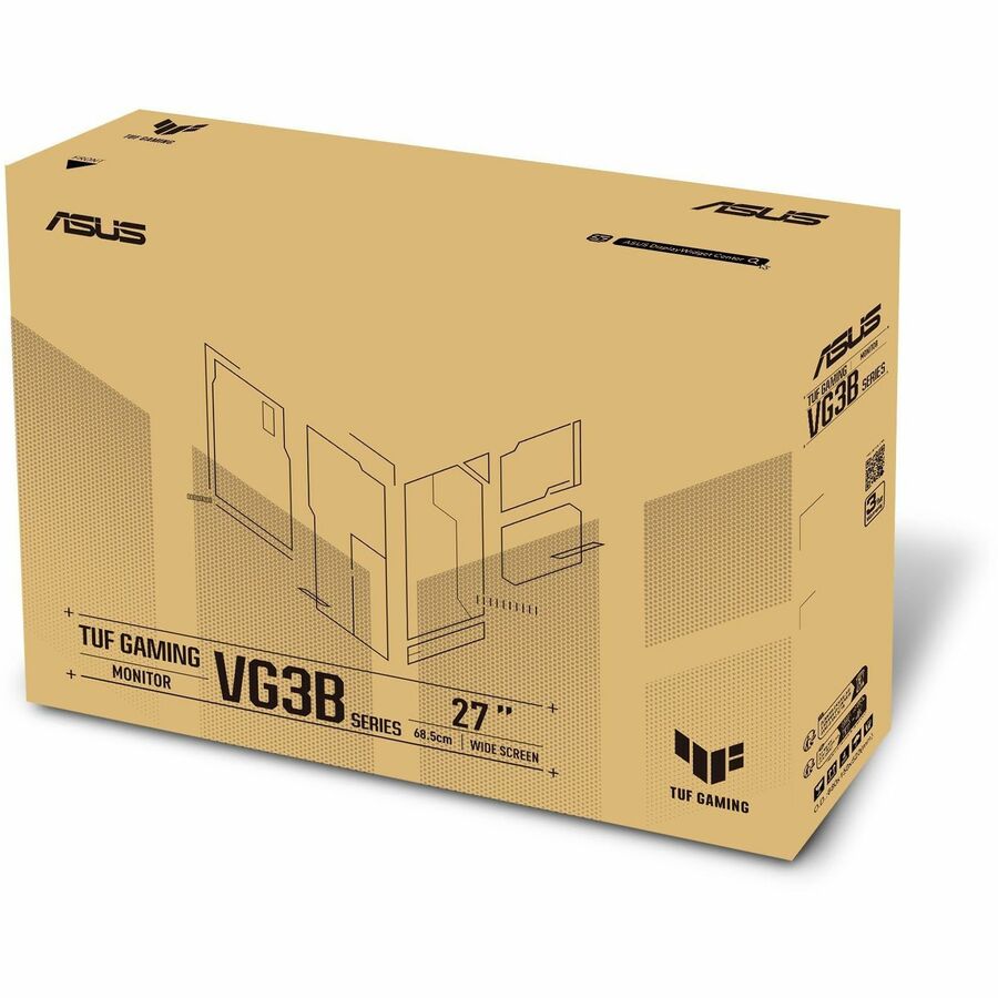 Alternate-Image2 Image for TUF VG32WQ3B 32" Class WQHD Curved Screen Gaming LED Monitor - 16:9