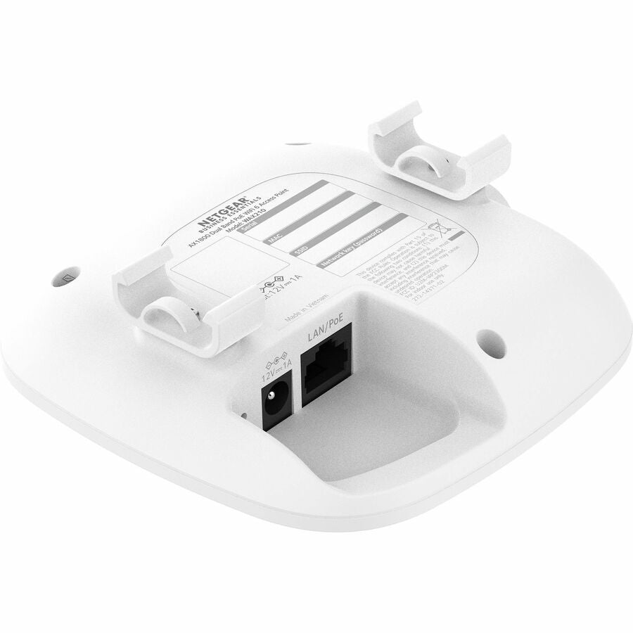 Alternate-Image1 Image for Netgear WAX210 Dual Band Wi-Fi 6 IEEE 802.11 a/b/g/n/ac/ax/e 1.80 Gbit/s Wireless Access Point - Indoor
