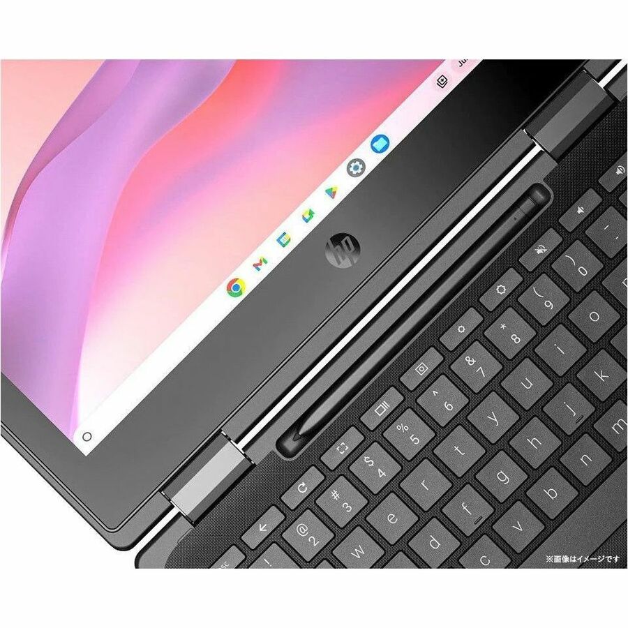 Alternate-Image7 Image for HP Fortis Flip G1m 11.6" Touchscreen Convertible 2 in 1 Chromebook - HD - Octa-core (ARM Cortex A76 + Cortex A55) - 32 GB Flash Memory - English Keyboard - Jet Black - Smart Buy