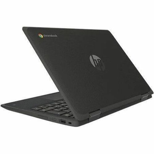 Rear Image for HP Fortis Flip G1m 11.6" Touchscreen Convertible 2 in 1 Chromebook - HD - Octa-core (ARM Cortex A76 + Cortex A55) - 32 GB Flash Memory - English Keyboard - Jet Black - Smart Buy