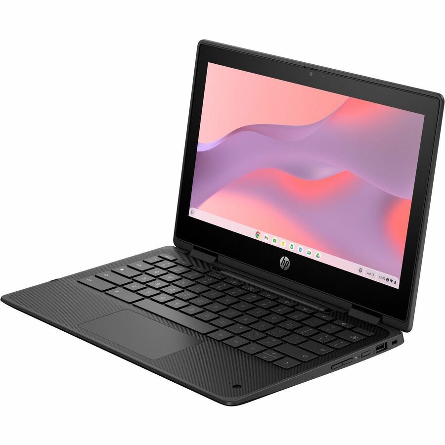 Alternate-Image3 Image for HP Fortis Flip G1m 11.6" Touchscreen Convertible 2 in 1 Chromebook - HD - Octa-core (ARM Cortex A76 + Cortex A55) - 64 GB Flash Memory - English Keyboard - Jet Black - Smart Buy