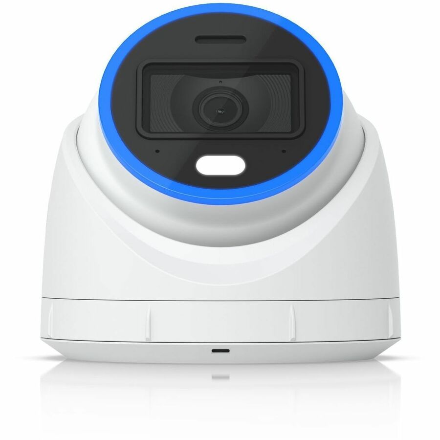 Front Image for Ubiquiti UniFi 8 Megapixel Outdoor 4K Network Camera - Color - Turret - White