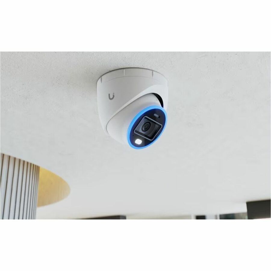 Life-Style Image for Ubiquiti UniFi 8 Megapixel Outdoor 4K Network Camera - Color - Turret - White