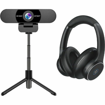 Alternate-Image7 Image for EMEET C960 - 1080P Webcam with 2 Noise Reduction Mics, 90&deg; Field of View, Plug and Play and compatible with all OS, and popular Apps Zoom/Skype/Facetime/YouTube, Mac/Windows