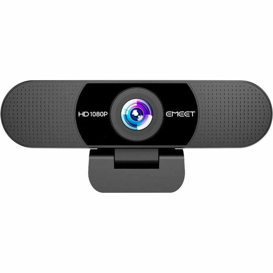Front Image for EMEET C960 - 1080P Webcam with 2 Noise Reduction Mics, 90&deg; Field of View, Plug and Play and compatible with all OS, and popular Apps Zoom/Skype/Facetime/YouTube, Mac/Windows