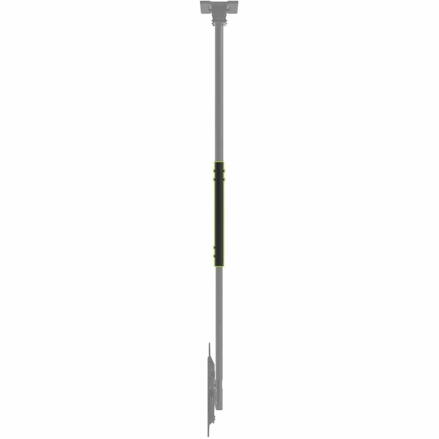 Alternate-Image2 Image for Kanto Mounting Pole for TV, Ceiling Mount - Black
