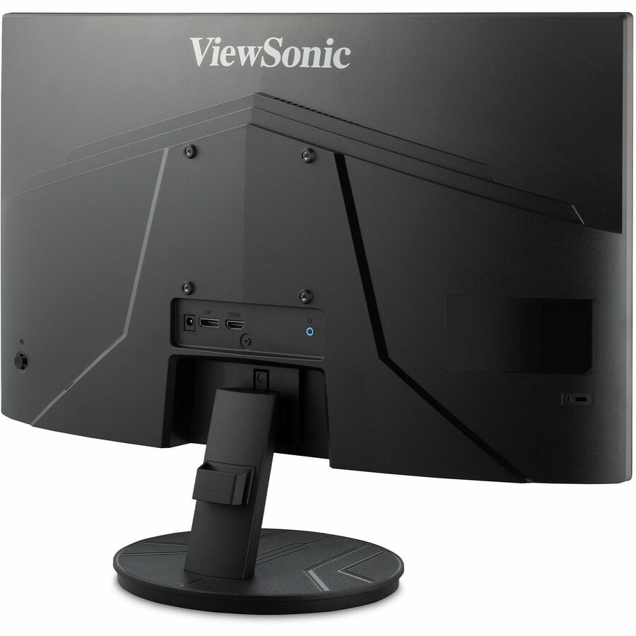 Rear Image for ViewSonic VA2416C 24 Inch Full HD 1080p Frameless Curved Monitor with Variable Refresh Rate, Eye Care, HDMI, and DisplayPort Inputs for Home and Office