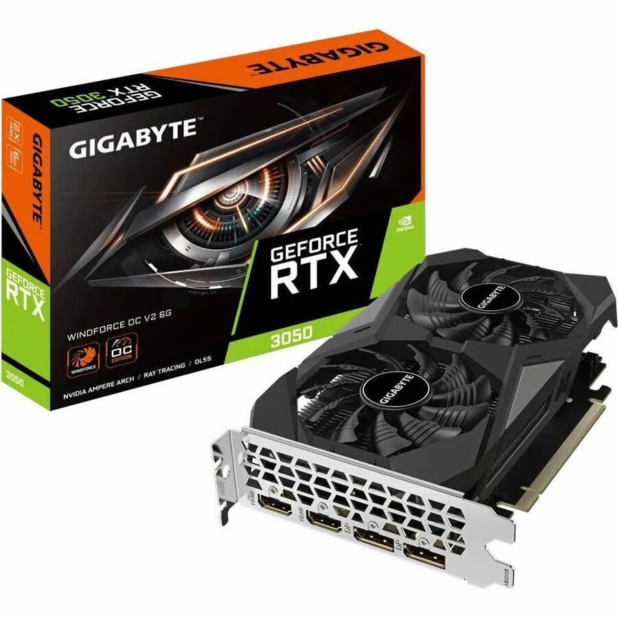 Main Image for GIGABYTE NVIDIA GeForce RTX 3050 Graphic Card - 6 GB GDDR6