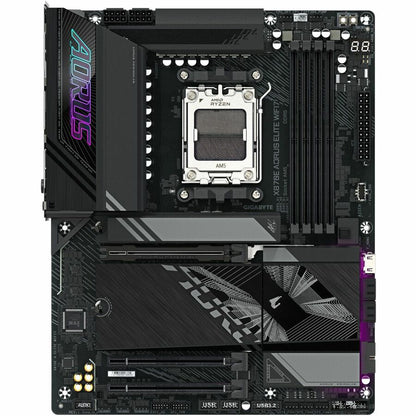 Alternate-Image1 Image for GIGABYTE Ultra Durable X870E AORUS ELITE WIFI7 Gaming Desktop Motherboard - AMD X870E Chipset - Socket AM5 - ATX