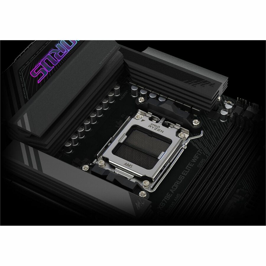 Alternate-Image7 Image for GIGABYTE Ultra Durable X870E AORUS ELITE WIFI7 Gaming Desktop Motherboard - AMD X870E Chipset - Socket AM5 - ATX