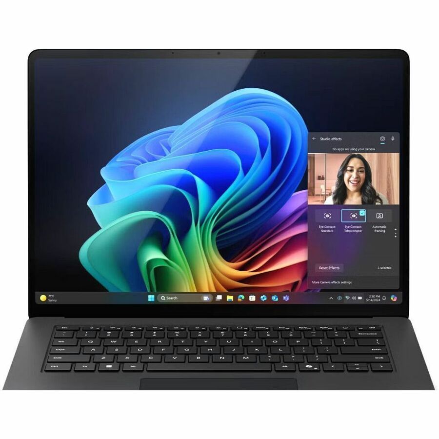 Alternate-Image5 Image for Microsoft Surface Laptop 7 15" Touchscreen Copilot+ PC Notebook - 120 Hz - Intel Core Ultra 7 268V - 32 GB - 1 TB SSD - English Keyboard - Black