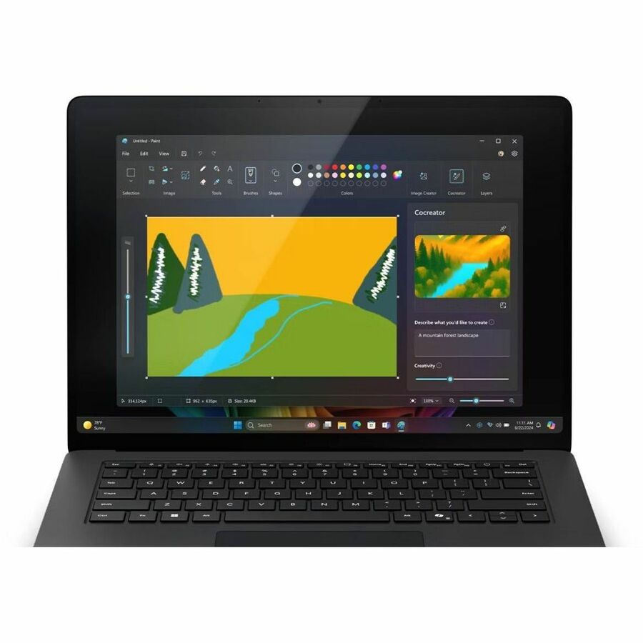 Alternate-Image7 Image for Microsoft Surface Laptop 7 15" Touchscreen Copilot+ PC Notebook - 120 Hz - Intel Core Ultra 7 268V - 32 GB - 1 TB SSD - English Keyboard - Black