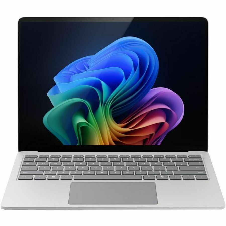 Front Image for Microsoft Surface Laptop 7 13.8" Touchscreen Copilot+ PC Notebook - 120 Hz - Intel Core Ultra 5 238V - 32 GB - 256 GB SSD - English Keyboard - Platinum