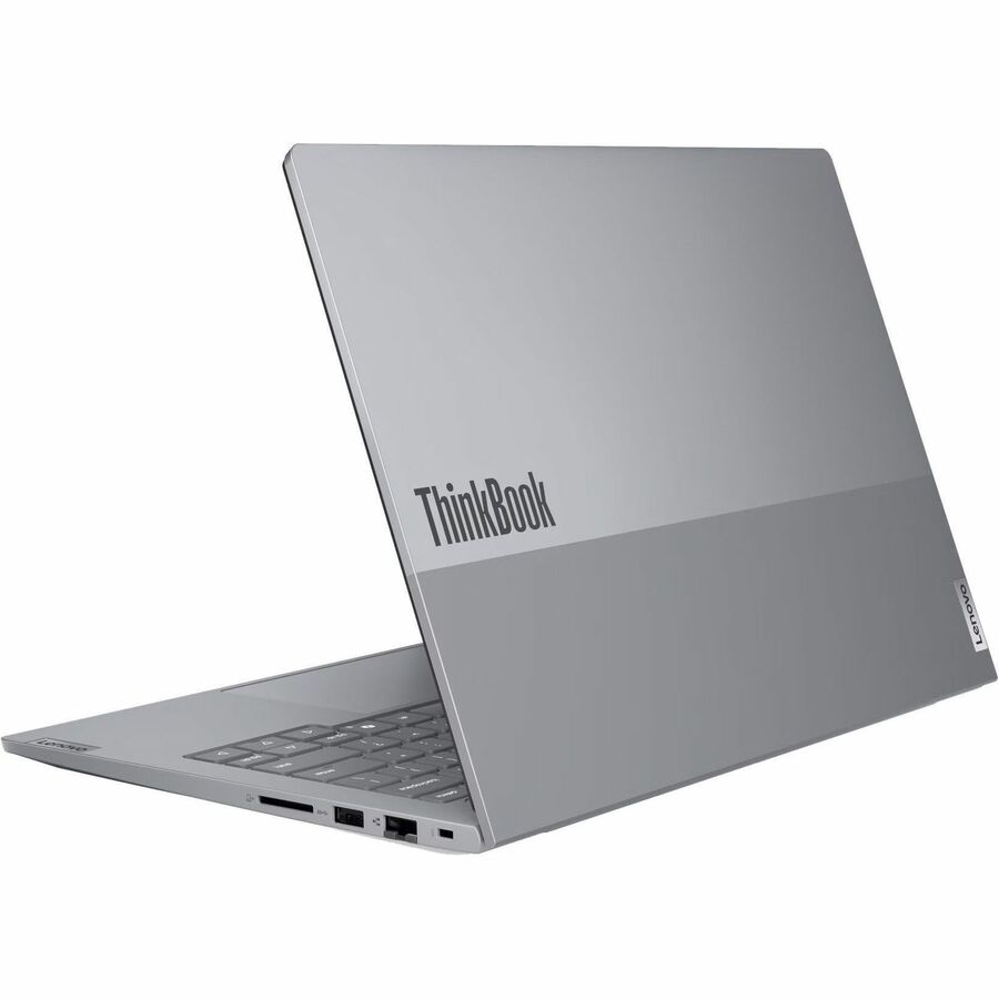 Rear Image for Lenovo ThinkBook 14 G8 IRL 21SG000JUS 14" Touchscreen Notebook - WUXGA - 60 Hz - Intel Core 5 210H - 16 GB - 512 GB SSD - English Keyboard - Arctic Gray