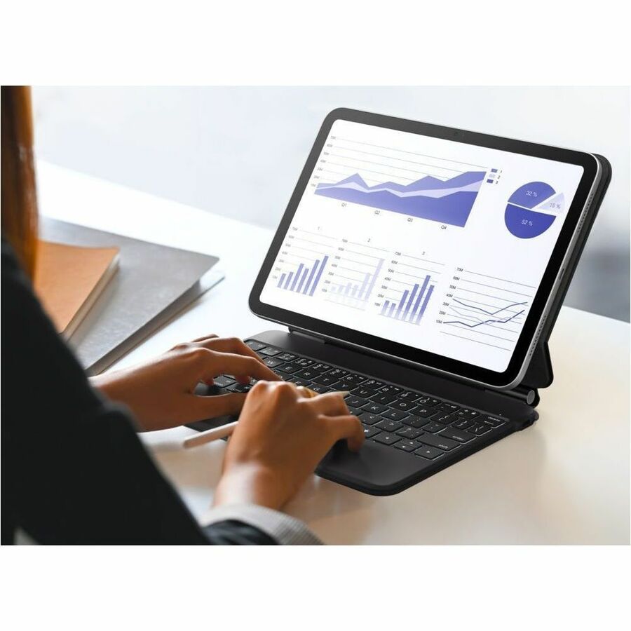 Life-Style Image for Belkin Connect Keyboard/Cover Case for 10.9" Apple iPad (10th Generation) Tablet