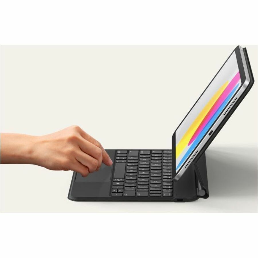 Alternate-Image6 Image for Belkin Connect Keyboard/Cover Case for 10.9" Apple iPad (10th Generation) Tablet
