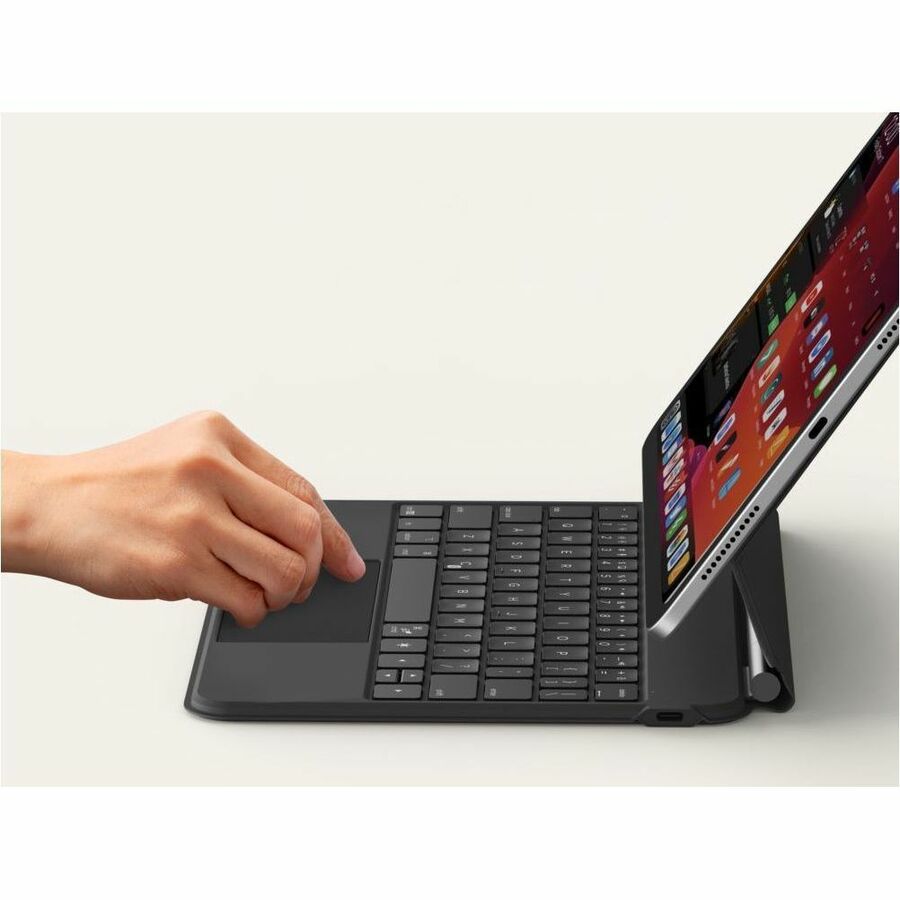 Alternate-Image7 Image for Belkin Connect Keyboard/Cover Case for 10.9" Apple iPad (10th Generation) Tablet