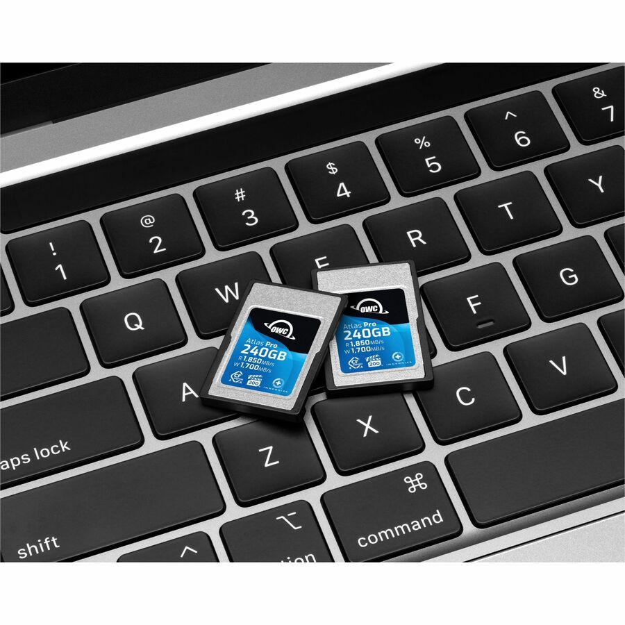 Alternate-Image1 Image for OWC 240GB Atlas Pro CFexpress Type A 4.0 Memory Card